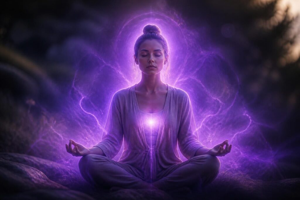 découvrez la signification spirituelle de l'aura violet et interprétez ses différentes nuances de couleur pour mieux comprendre votre énergie intérieure.