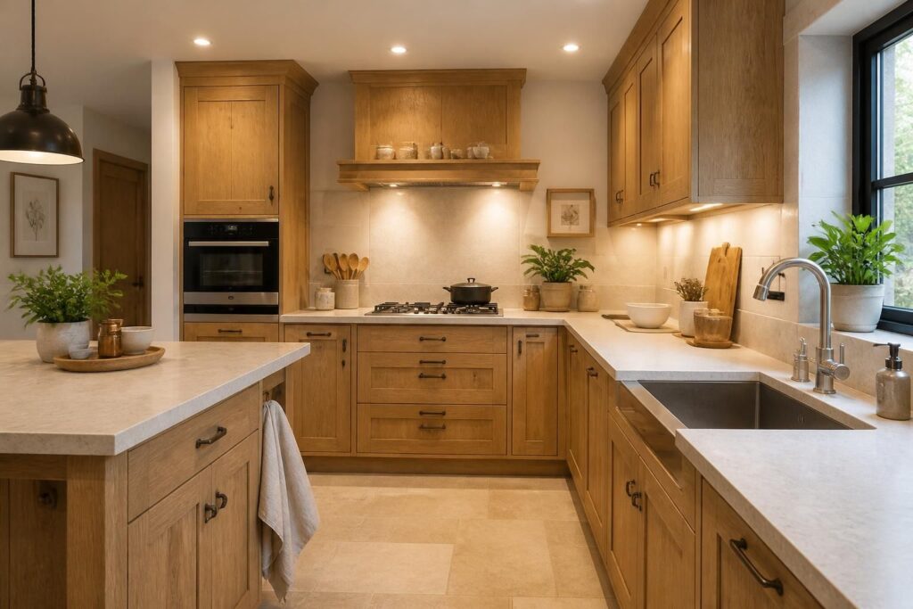 découvrez comment moderniser une cuisine rustique en chêne sans la peindre grâce à nos astuces et idées simples pour un style contemporain tout en conservant le charme naturel du bois.
