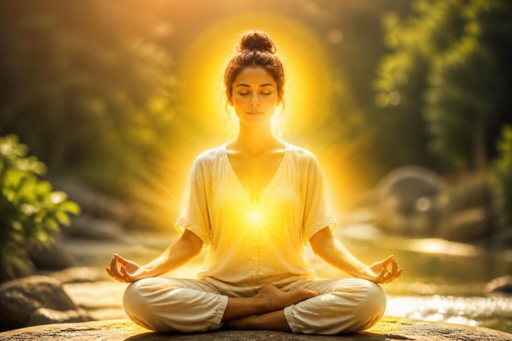découvrez la signification spirituelle et symbolique de l'aura jaune, une couleur associée à l'énergie, la créativité et l'optimisme.