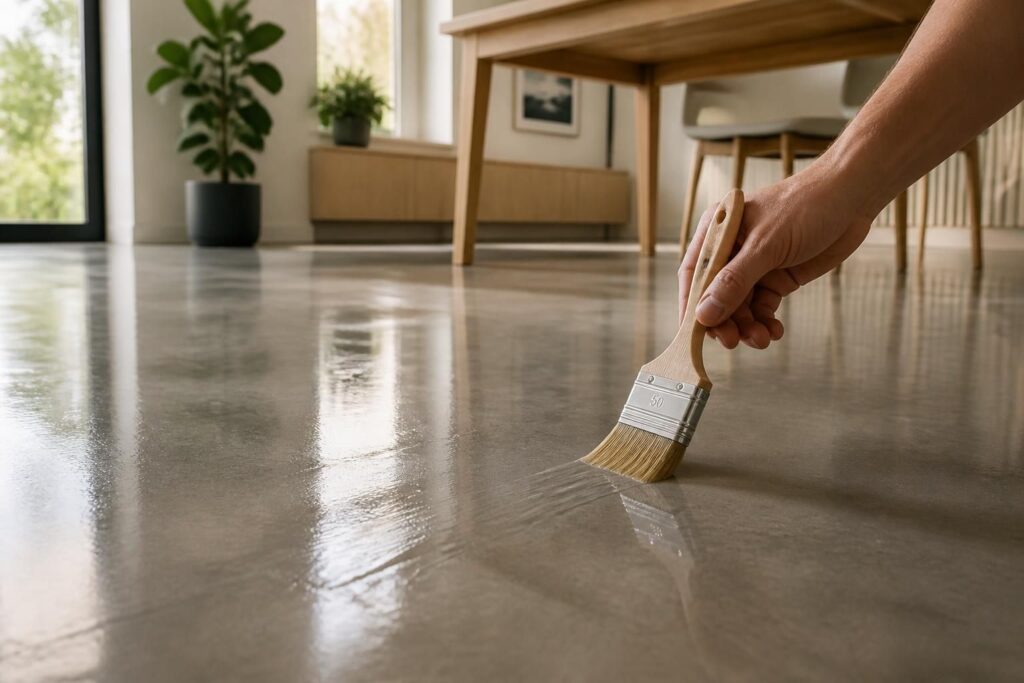 découvrez comment choisir le vernis idéal pour votre béton ciré et apprenez les meilleures techniques pour entretenir et préserver la beauté de votre surface.