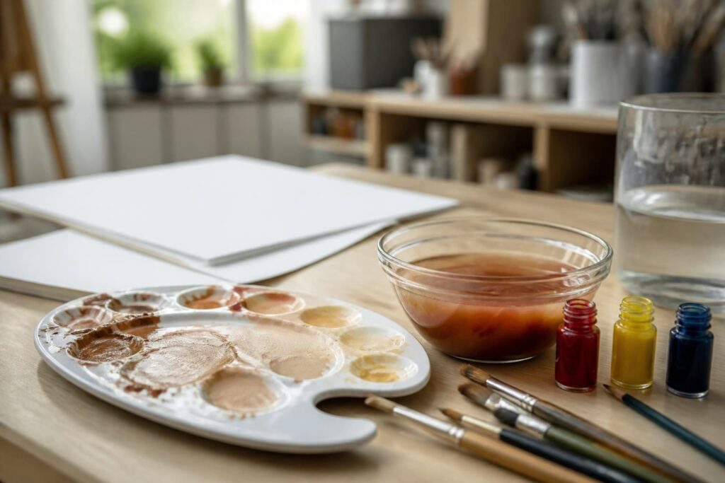 découvrez comment obtenir un marron clair en peinture et avec des colorants alimentaires grâce à nos astuces simples et efficaces.