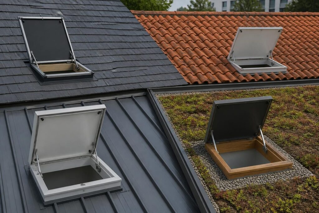 découvrez comment choisir la trappe d'accès toiture idéale en fonction des matériaux et types de toitures, avec un guide complet sur les prix et options disponibles.