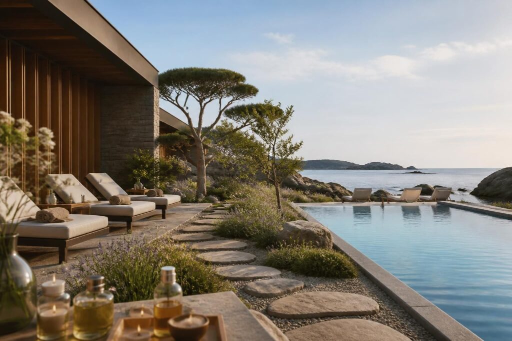 découvrez l'agapa spa hôtel à perros-guirec en bretagne, un lieu d'exception pour vous offrir détente et bien-être grâce aux soins prestigieux signés nuxe.