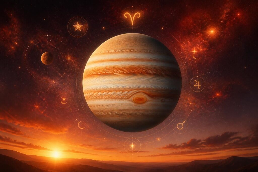 Jupiter en Bélier : signification et influence en thème natal et à venir