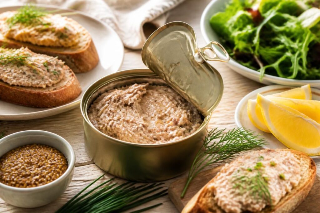 découvrez nos idées recettes savoureuses et conseils de dégustation pour les rillettes de maquereaux à la moutarde en boîte, parfaites pour vos apéritifs gourmands.