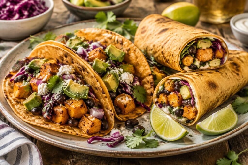 découvrez des recettes gourmandes de tortillas à la patate douce pour préparer des wraps et des tacos savoureux, faciles à personnaliser.